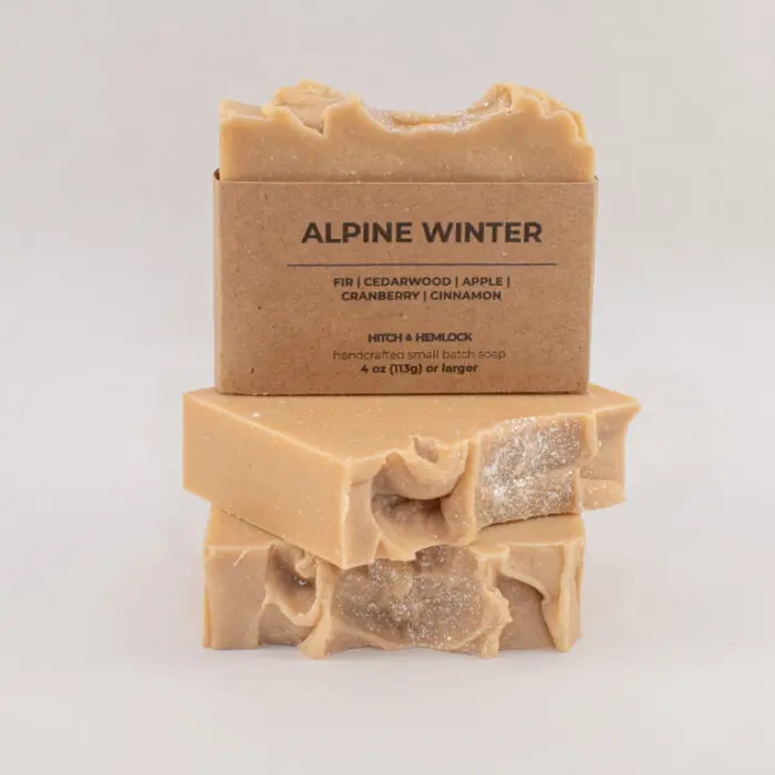 Alpine Winter Christmas Fir Needle Soap